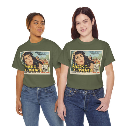 Attack of the T-Shirt Movie Poster T-Shirt