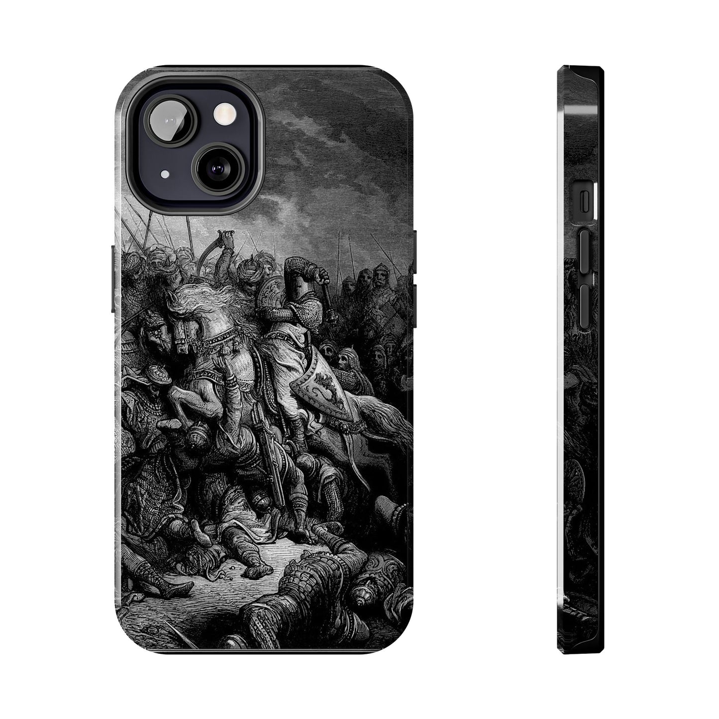 Richard and Saladin by Gustave Dore iPhone Case *Many Sizes Available*