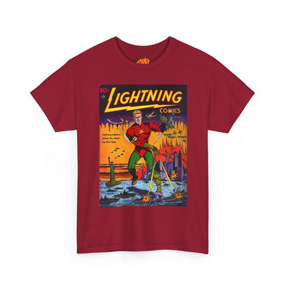 Lightning Comics August Comic Tee Shirt