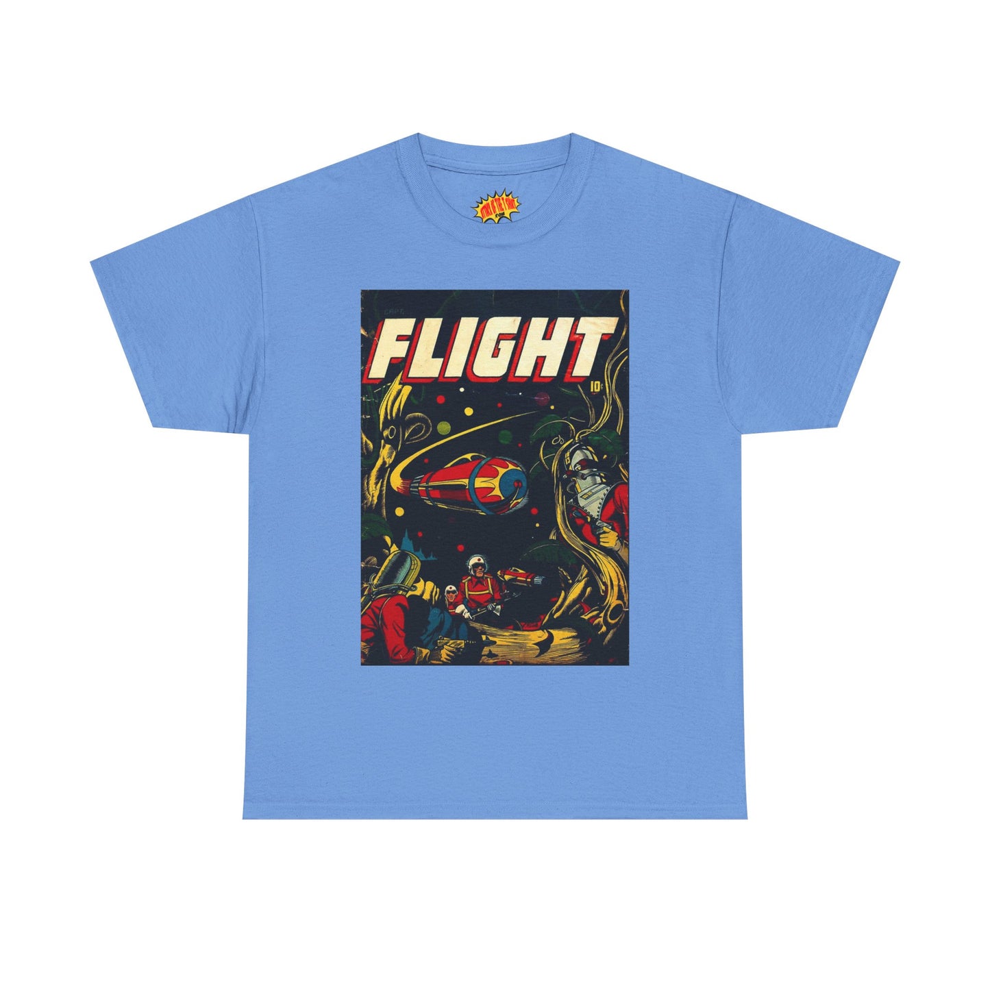 Captain Flight Comic Tee Shirt *Multiple Colors*