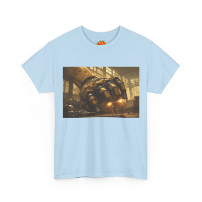 Anime Factory w/Welder & Mech Robot Hand T-Shirt