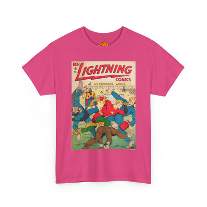 Lightning Comics Dec. Comic Tee Shirt