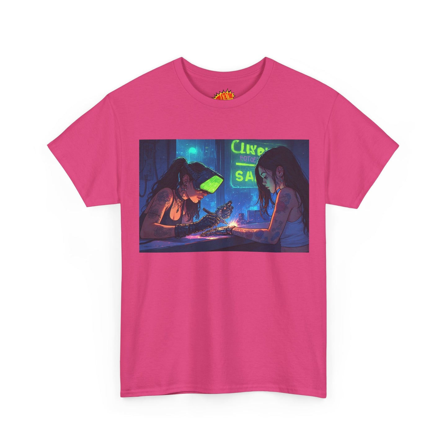 Robot Hands Cyberpunk Manicure T-Shirt *Multiple Colors*