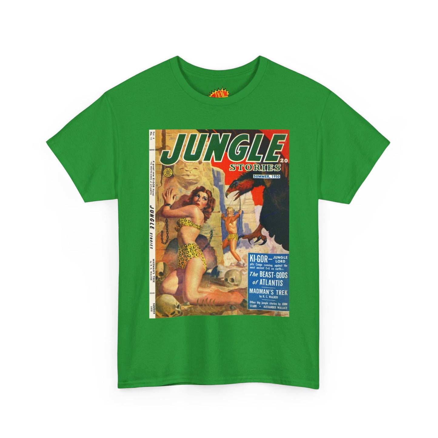 Jungle Stories Summer 1950 Comic Tee Shirt *Multiple Colors*