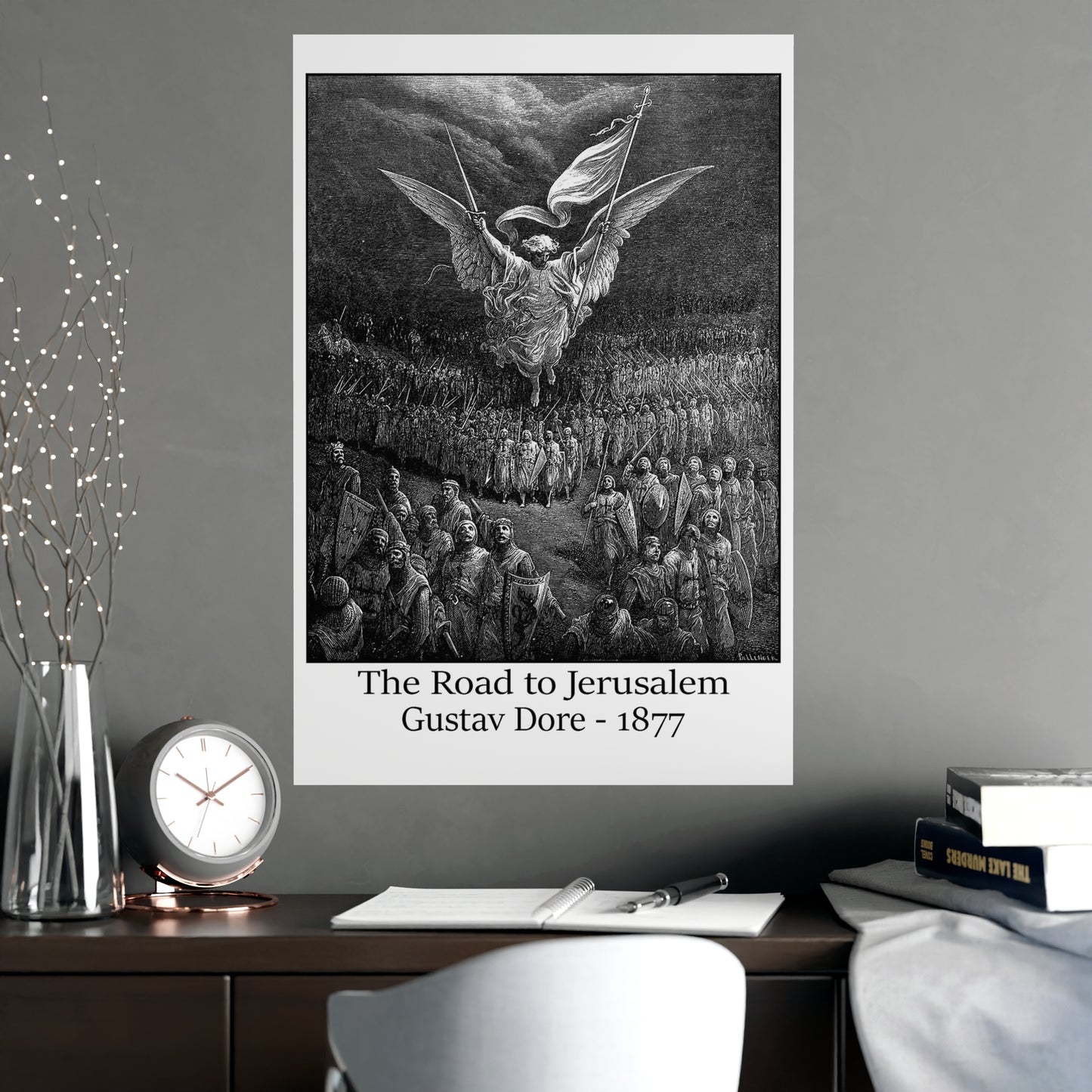 The Road to Jerusalem - Gustav Dore, 1877