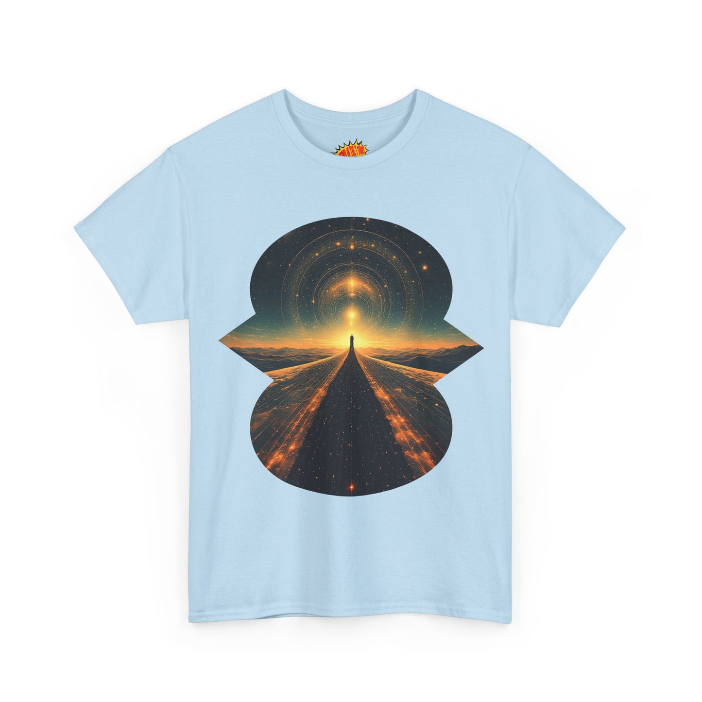 Cosmic Path Space Graphic Art Tee Shirt *Multiple Colors*