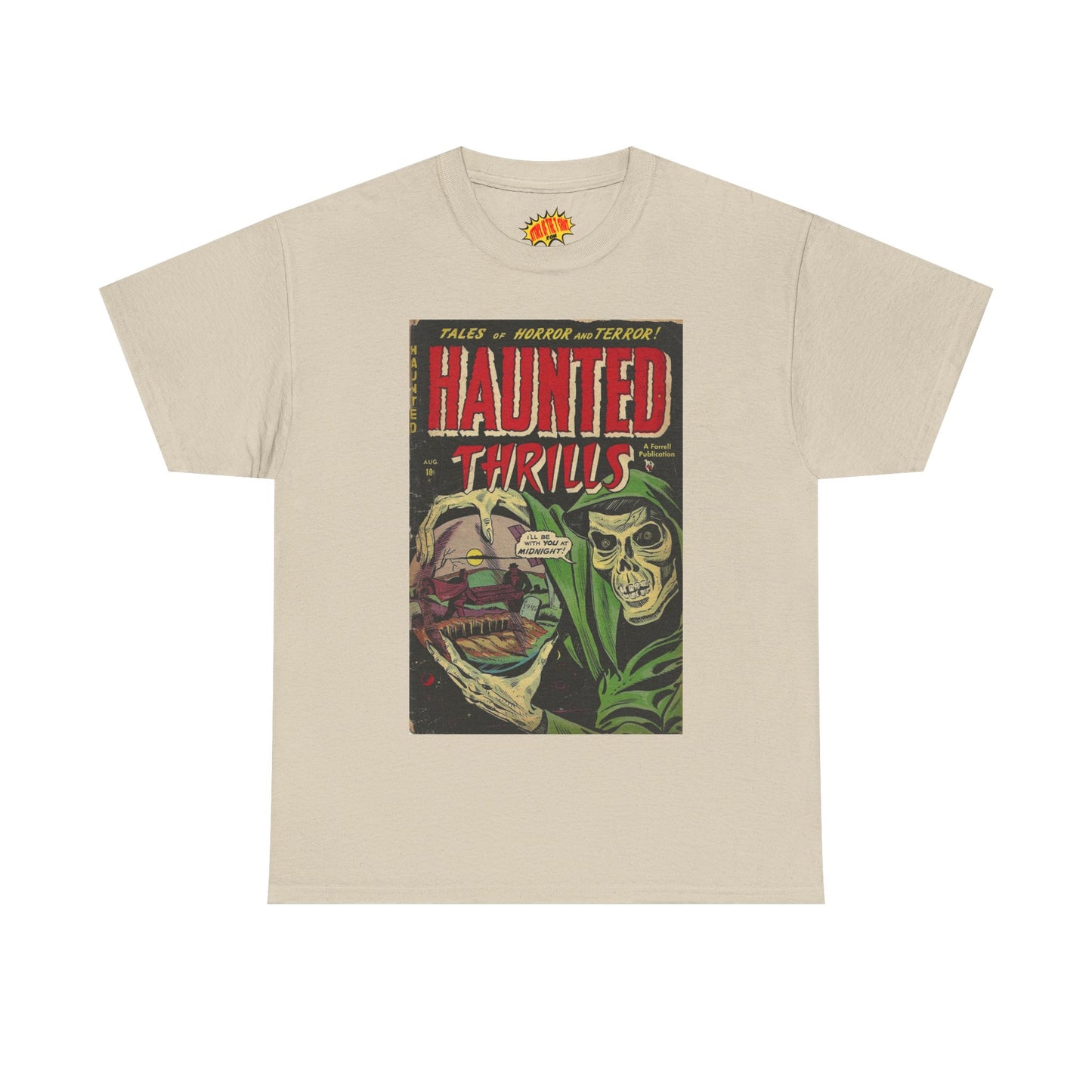Haunted Thrills August Comic Tee Shirt *Multiple Colors*