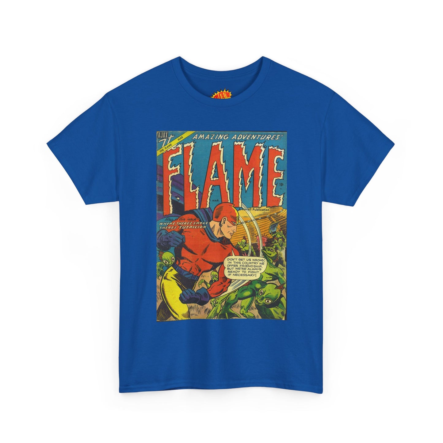 The Flame March Comic Tee Shirt *Multiple Colors*