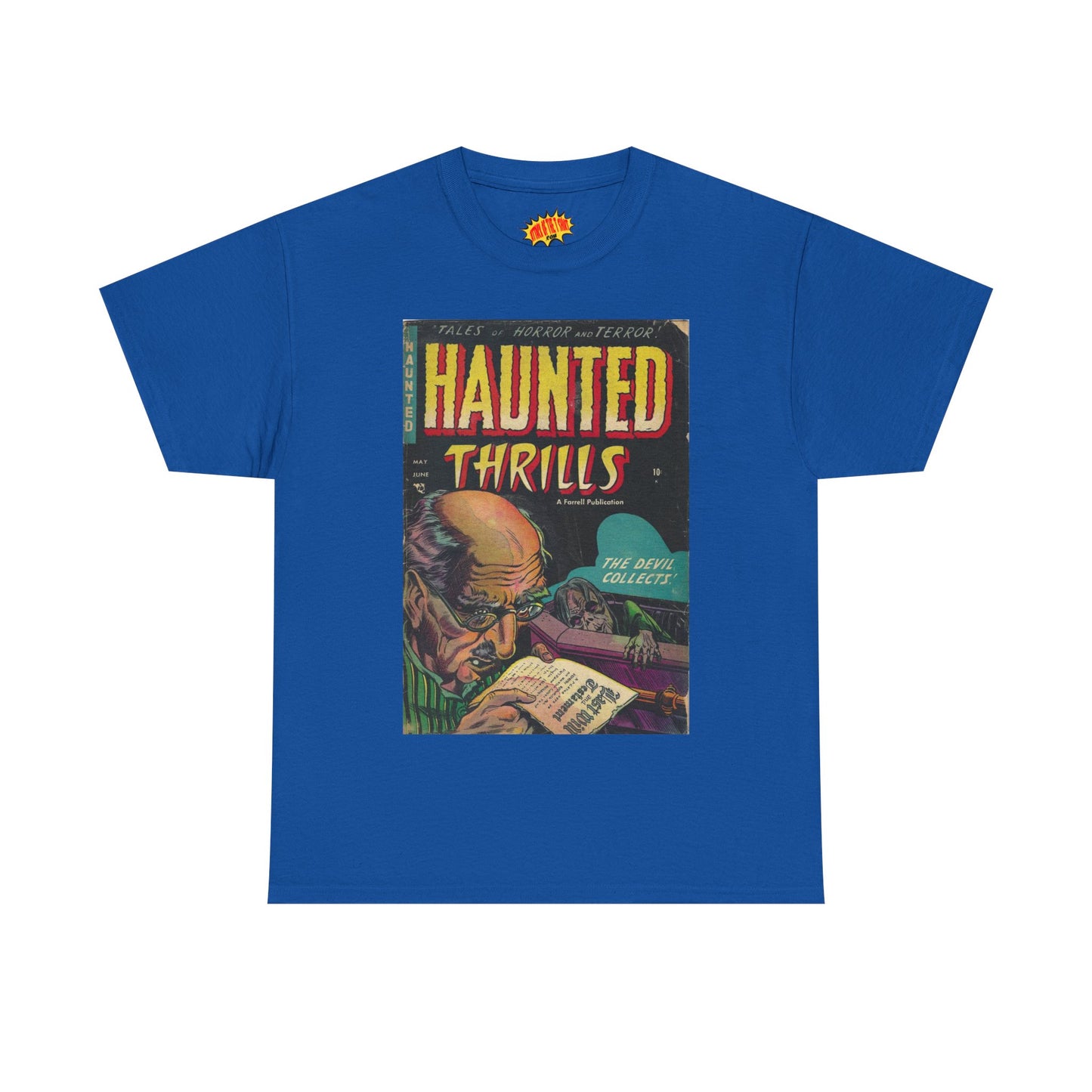 Haunted Thrills May - June Comic Tee Shirt *Multiple Colors*