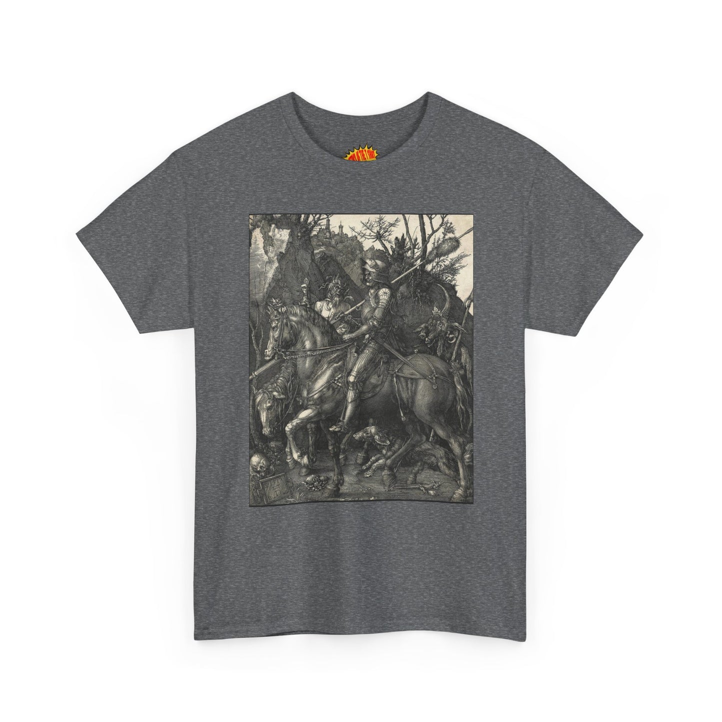 Knight. Death and the Devil - Albrecht Durer. Heavy Cotton Tee Many Colors/Sizes