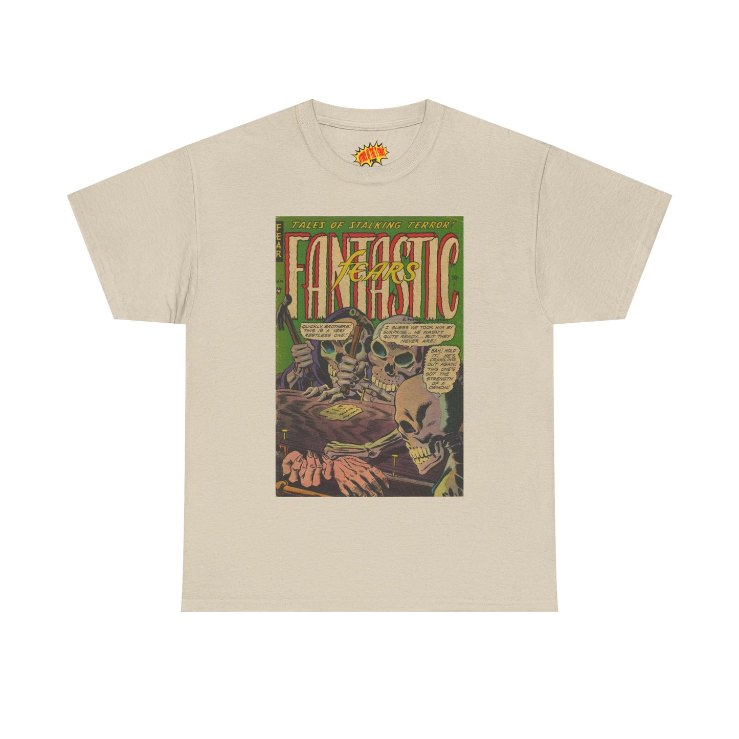 Fantastic Fears January Comic Tee Shirt *Multiple Colors*
