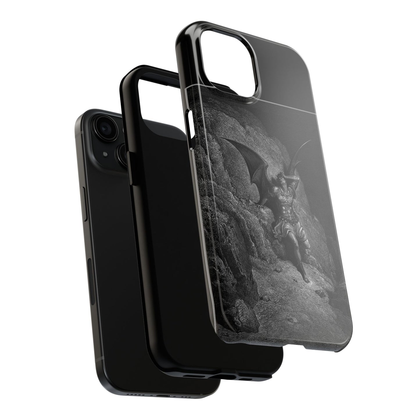 Lucifer by Gustave Dore iPhone Case *Many Sizes Available*