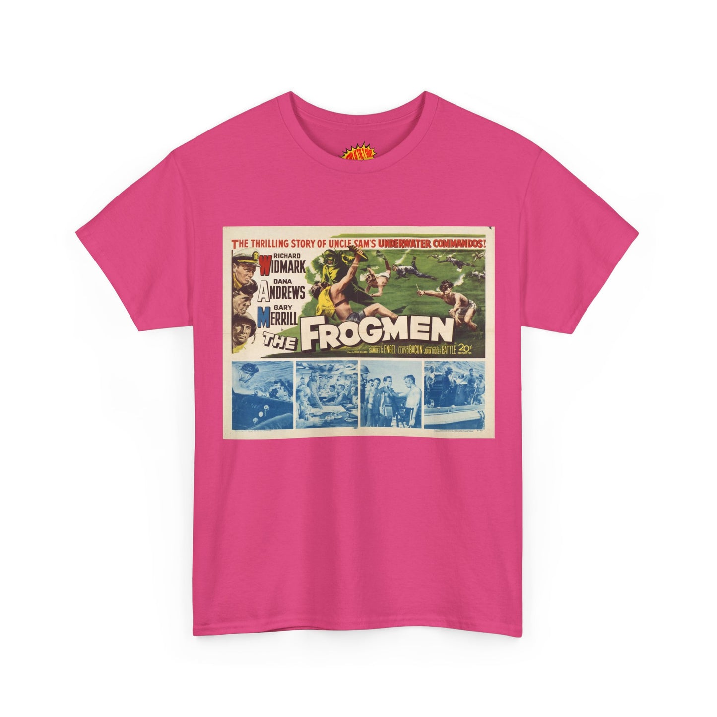 The Frogmen Movie Poster T-Shirt *Multiple Colors*