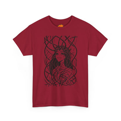 Thorny Vine Dryad Woman Fantasy Nature T-Shirt
