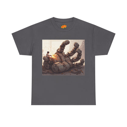 Anime Welder w/Giant Robot Hand T-Shirt