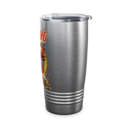 Exciting Comics #53 feat. Miss Masque Ringneck Tumbler - 20oz