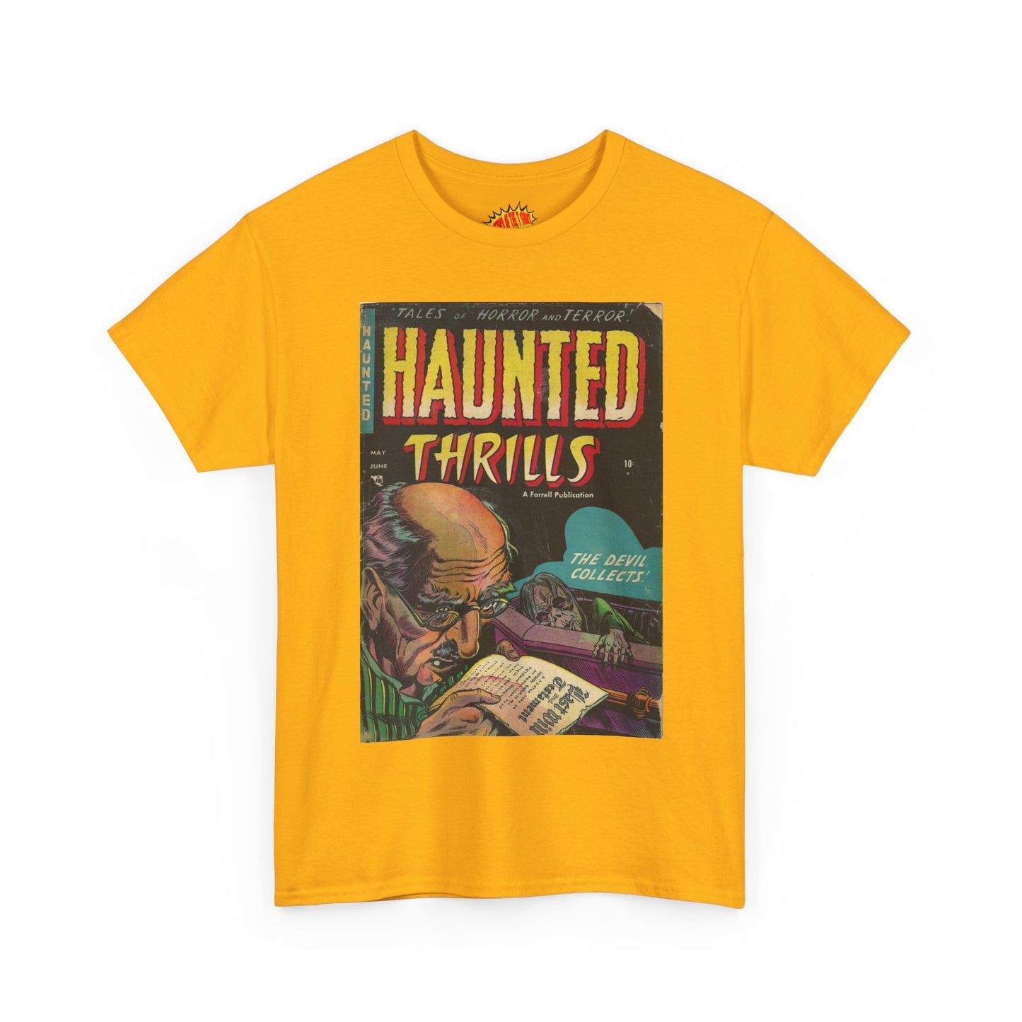 Haunted Thrills May - June Comic Tee Shirt *Multiple Colors*