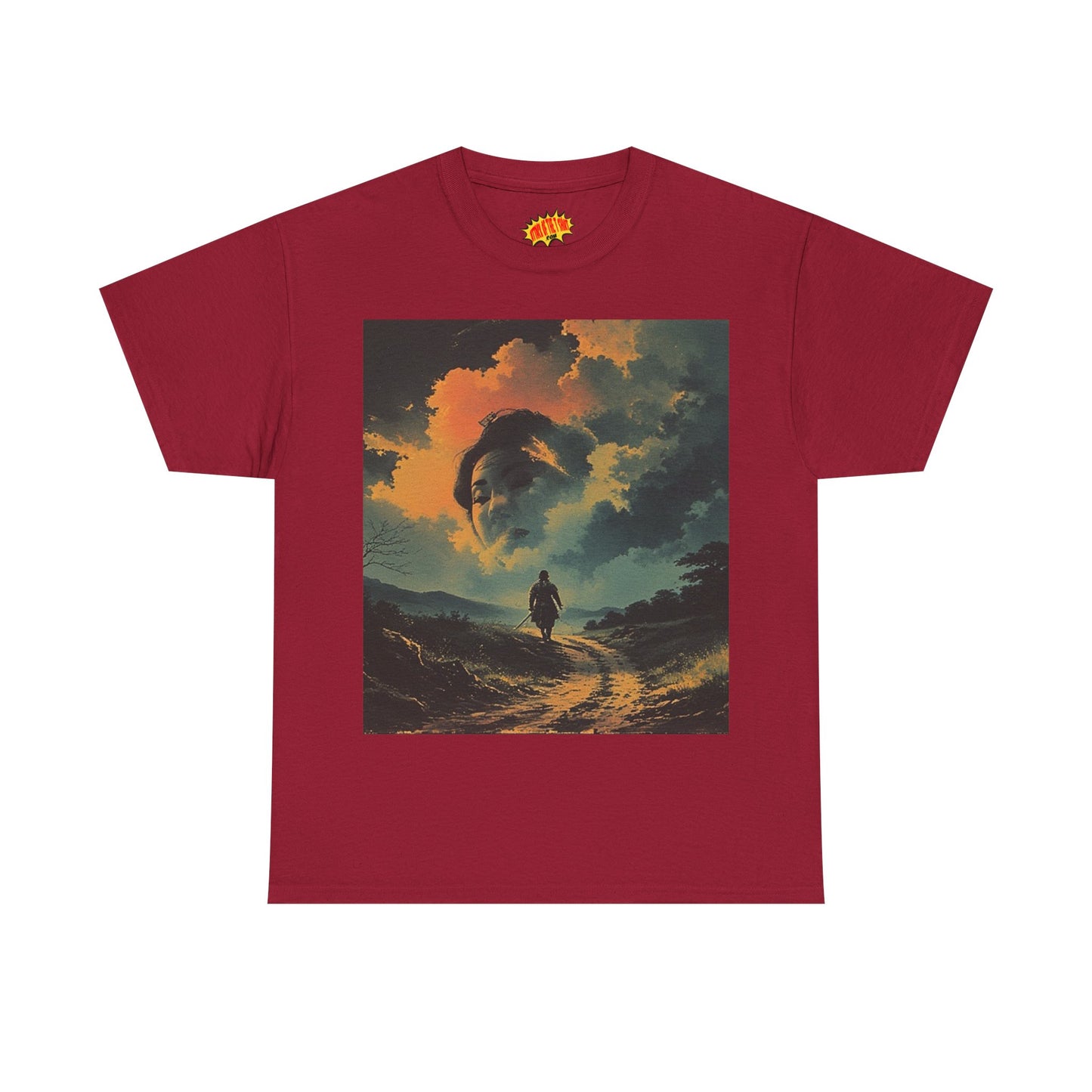 Travelling Samurai w/Cloud Geisha T-Shirt *Multiple Colors*