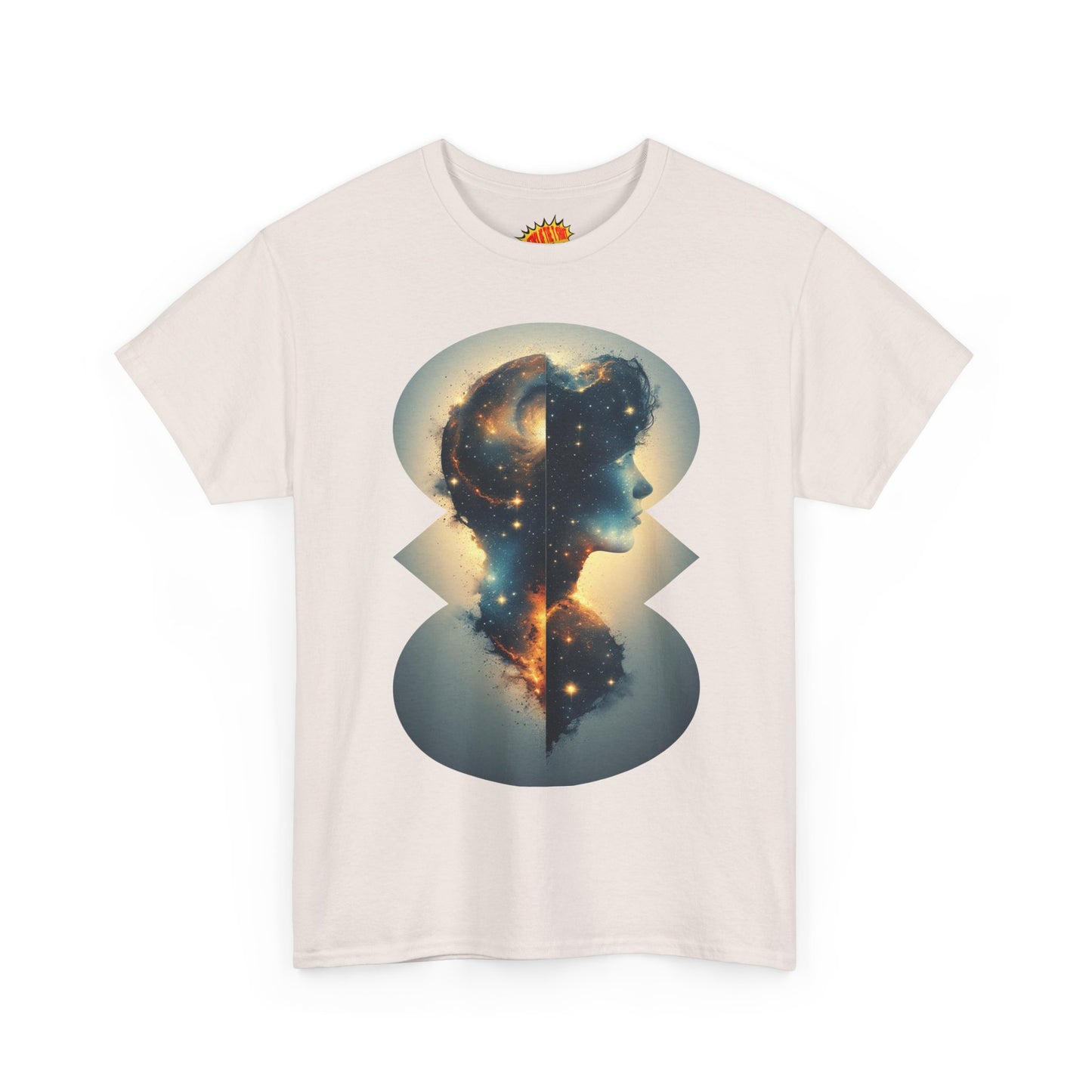 Cosmic Silhouette Galaxy Graphic Art Tee Shirt *Multiple Colors*