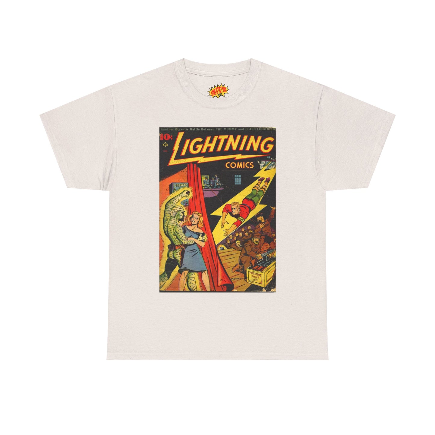 Lightning Comics April Comic Tee Shirt *Multiple Colors*