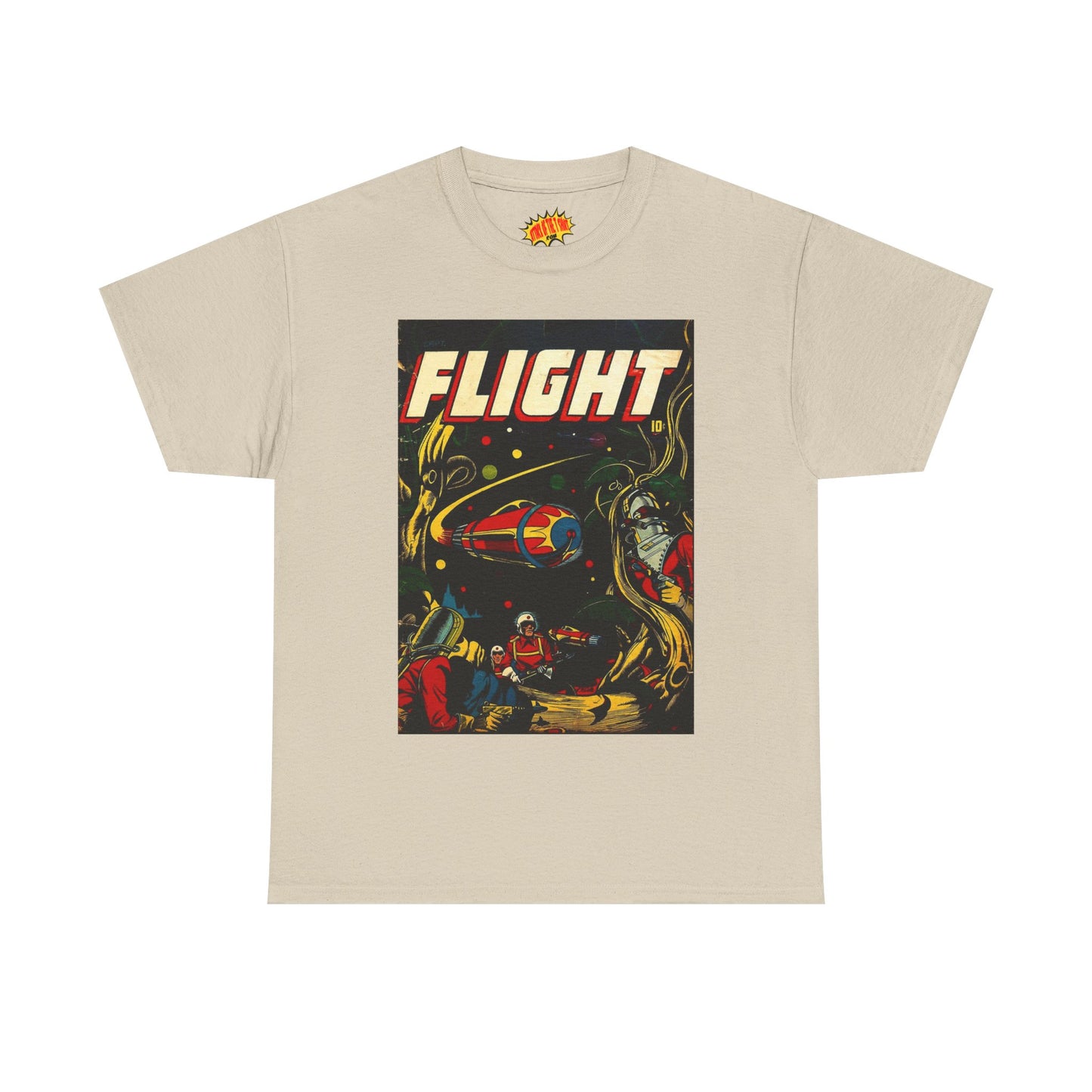 Captain Flight Comic Tee Shirt *Multiple Colors*