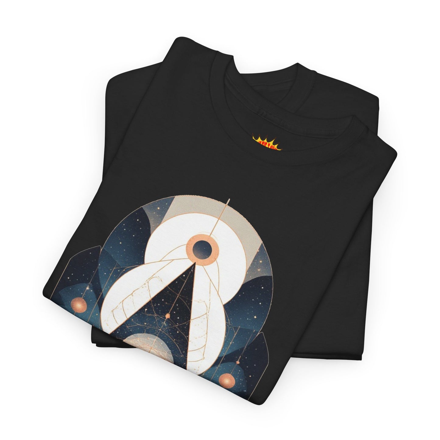 Geometric Space Art Pattern Graphic Tee Shirt *Multiple Colors*