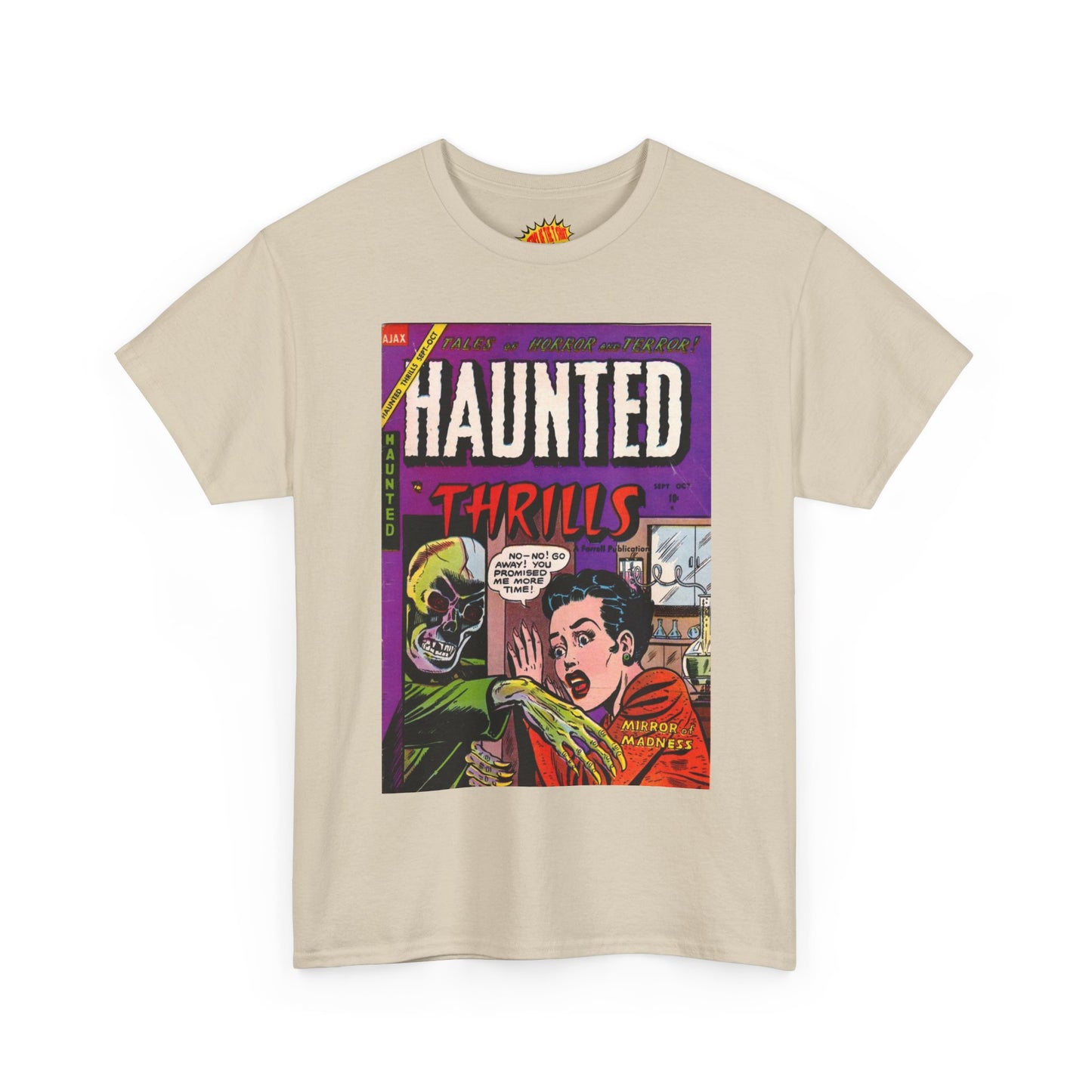 Haunted Thrills September - October Comic Tee Shirt *Multiple Colors*