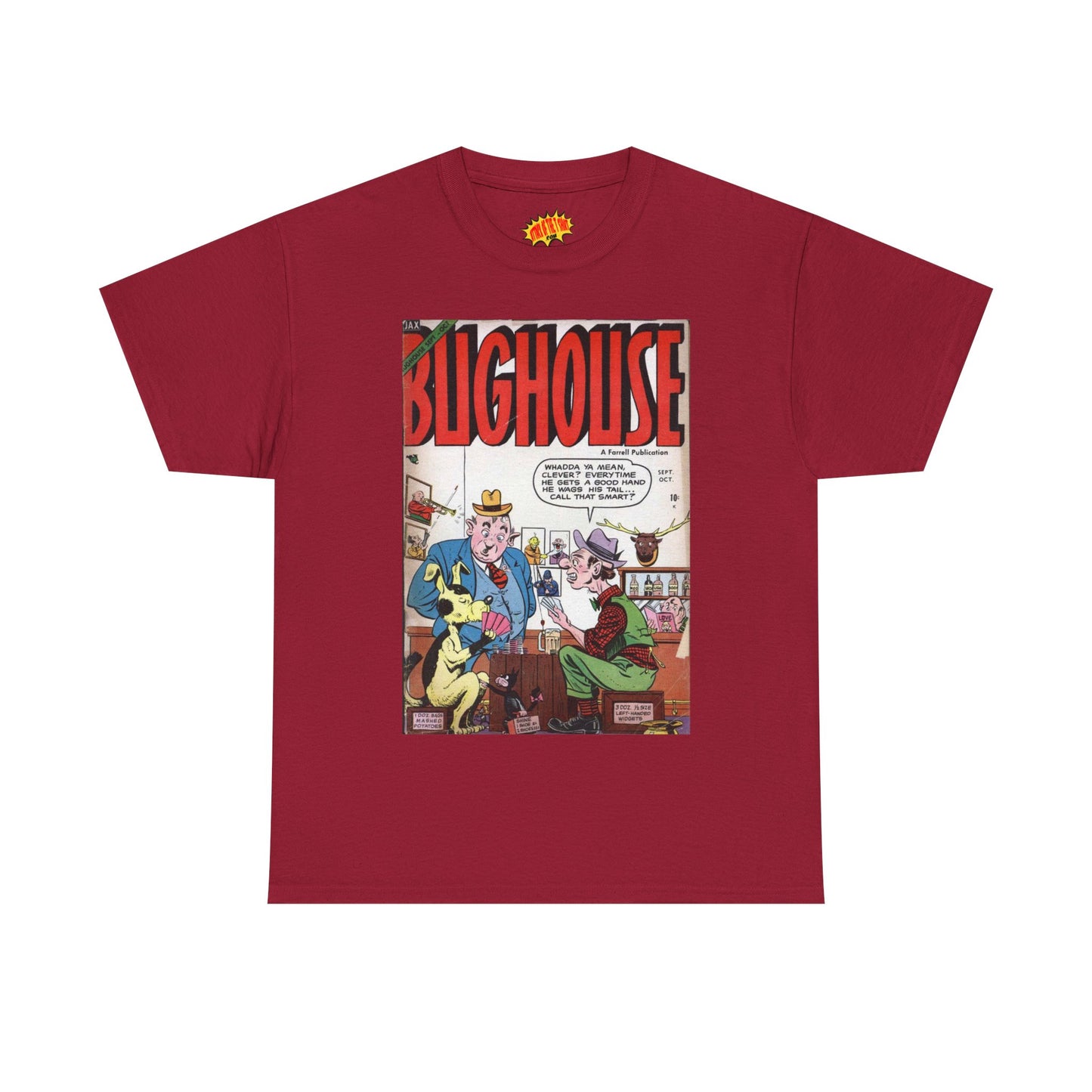 Bughouse September - October Comic Tee Shirt *Multiple Colors*