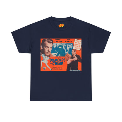 Diamonds and Crime Movie Poster T-Shirt