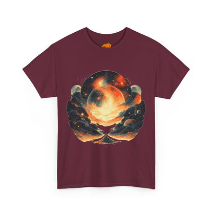 Moonscape w/Clouds Graphic Tee Shirt