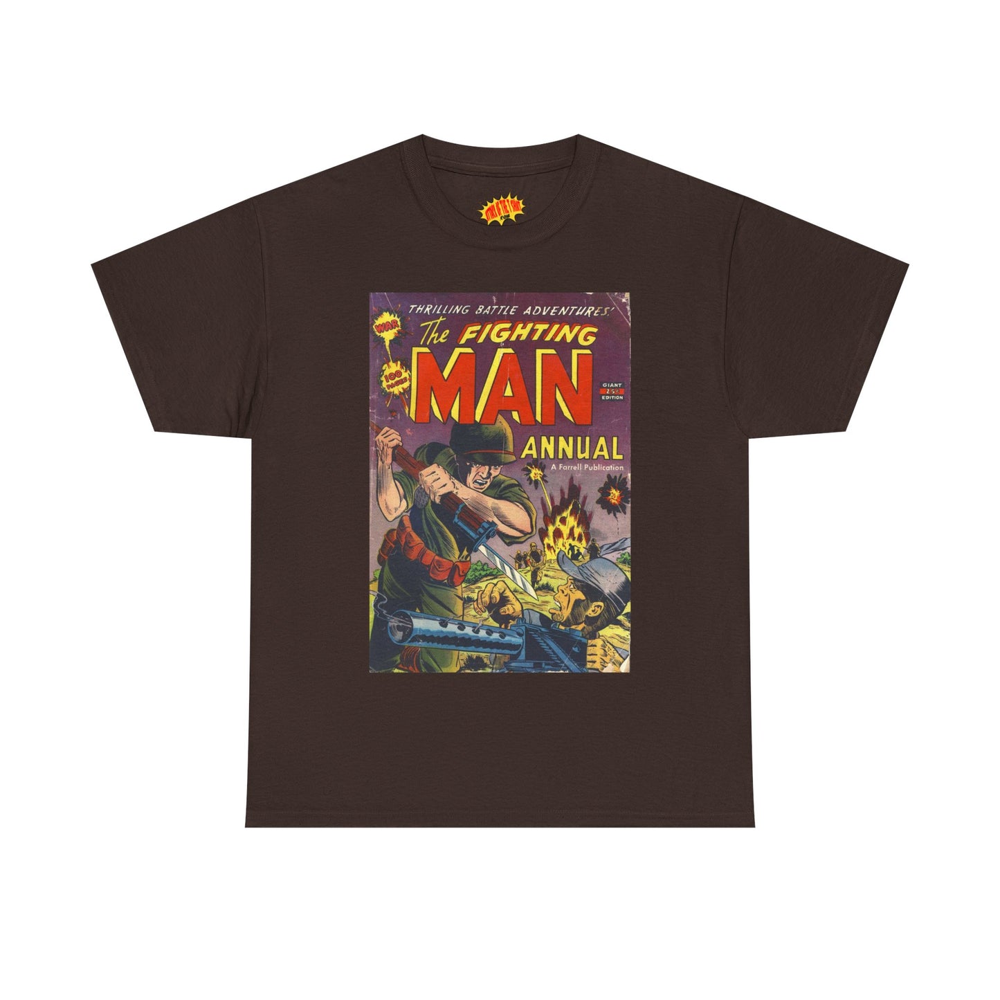 The Fighting Man Annual Comic Tee Shirt *Multiple Colors*