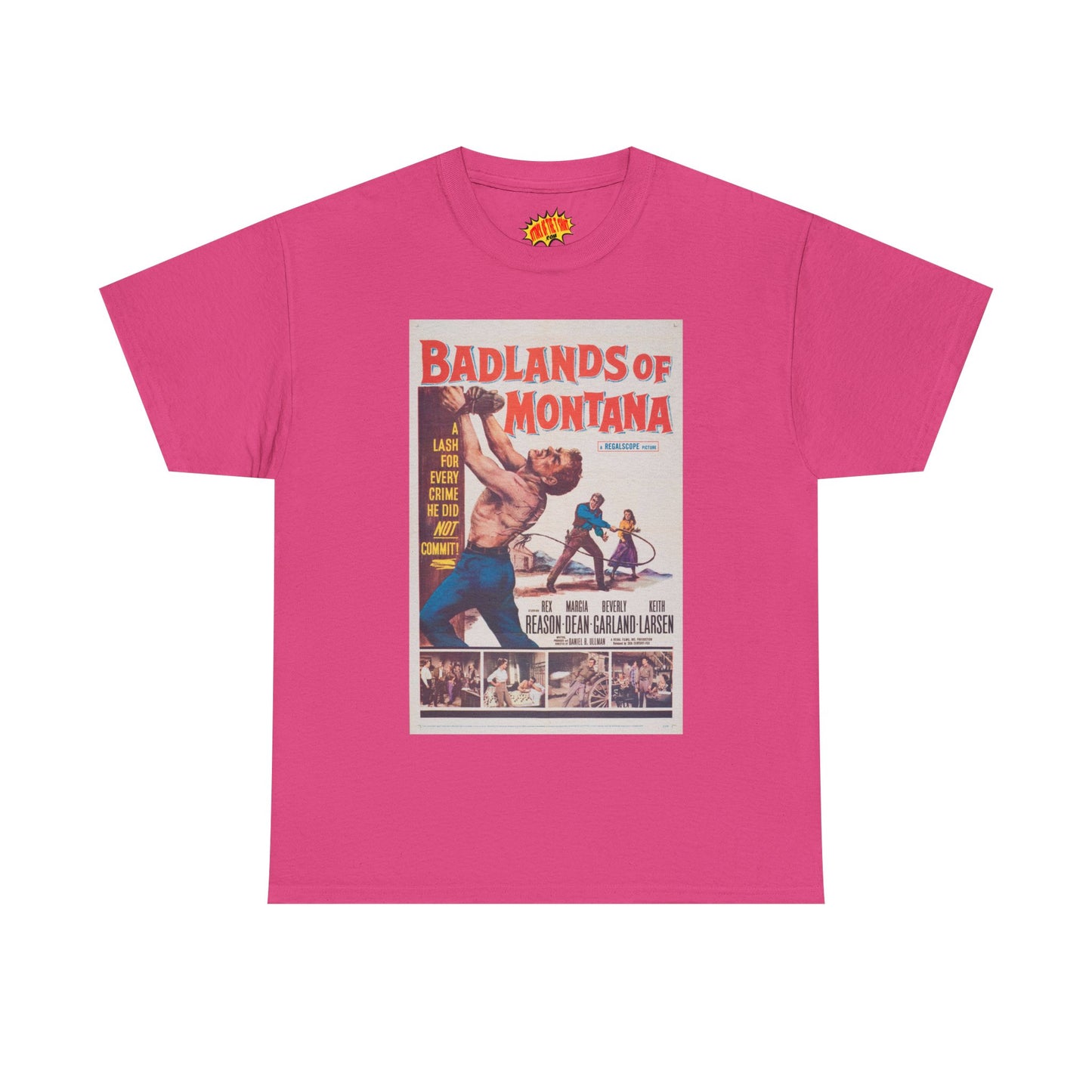 Badlands of Montana Movie Poster T-Shirt *Multiple Colors*