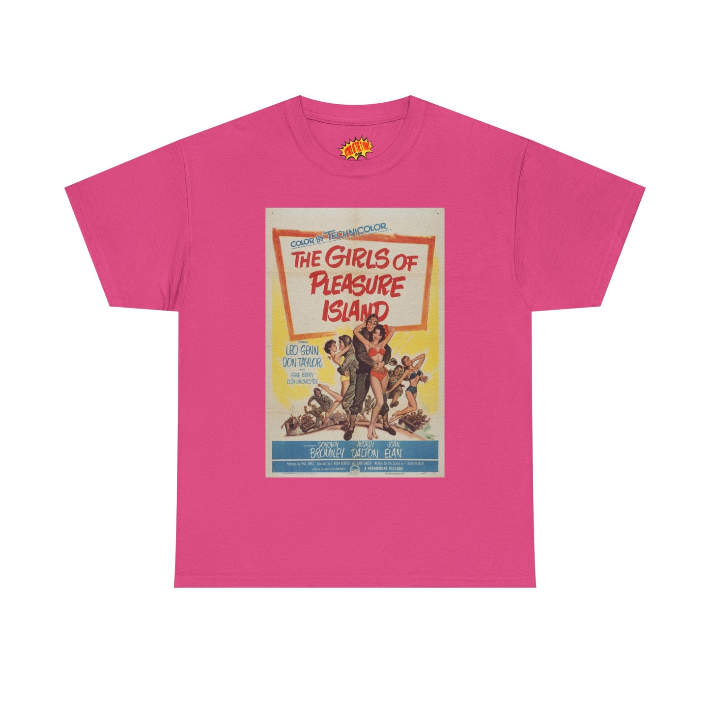 The Girls of Pleasure Island Movie Poster T-Shirt *Multiple Colors*
