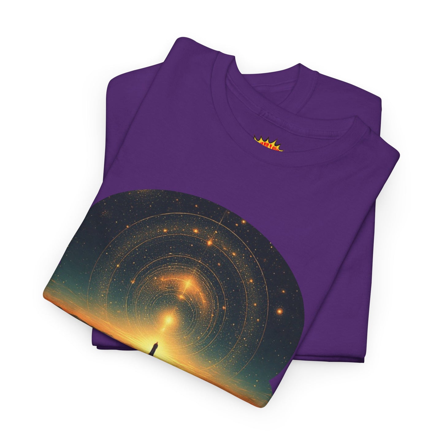 Cosmic Path Space Graphic Art Tee Shirt *Multiple Colors*