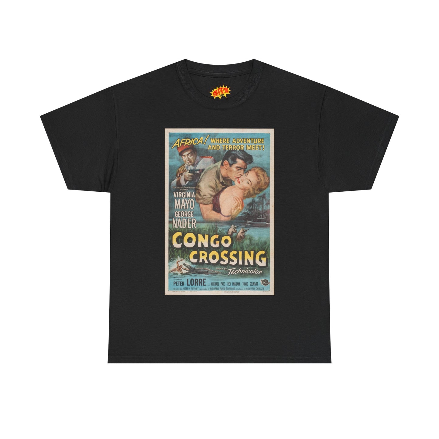Congo Crossing Movie Poster T-Shirt *Multiple Colors*