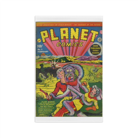 Planet Comics #2 Microfiber Tea Towel