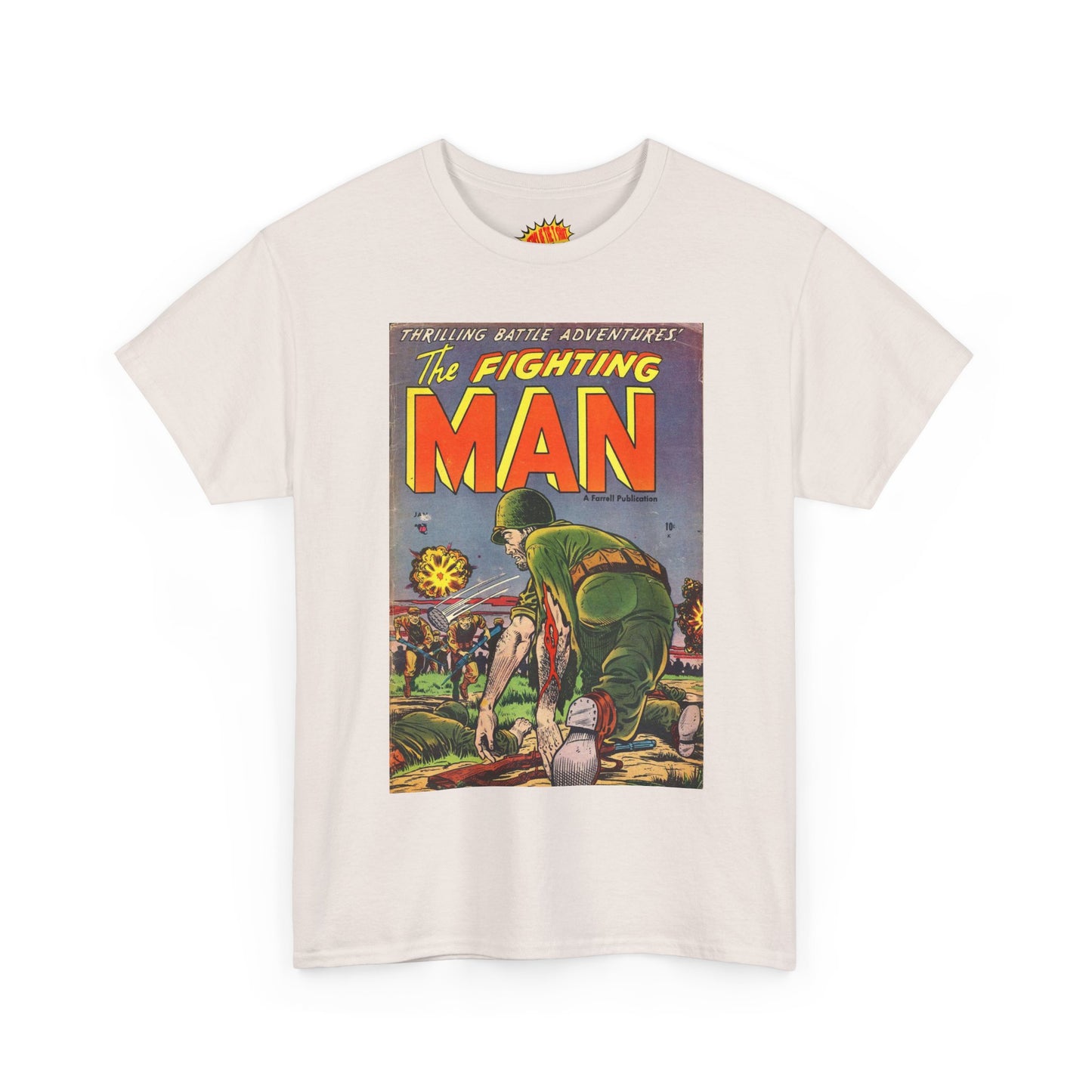 The Fighting Man January Comic Tee Shirt *Multiple Colors*
