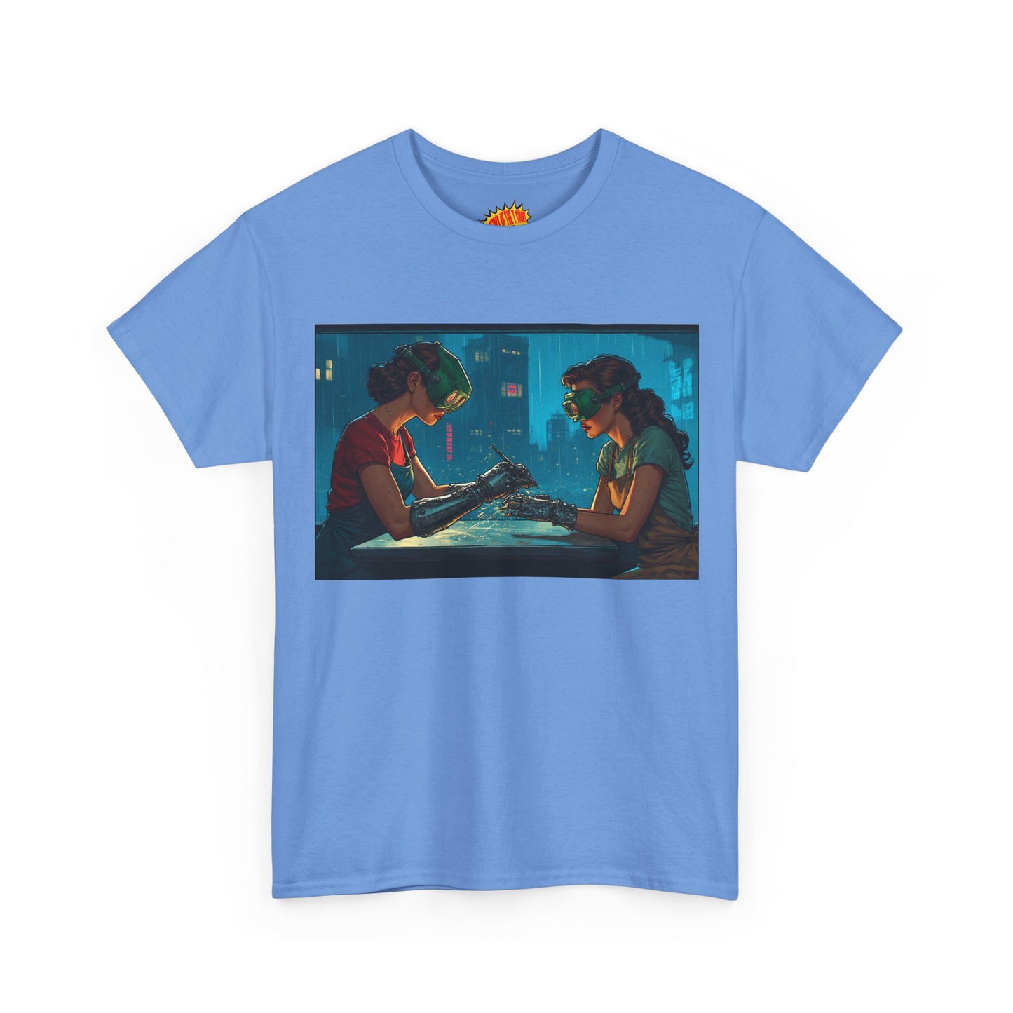 Cyberpunk Cyborg Hand Repair Scene T-Shirt *Multiple Colors*