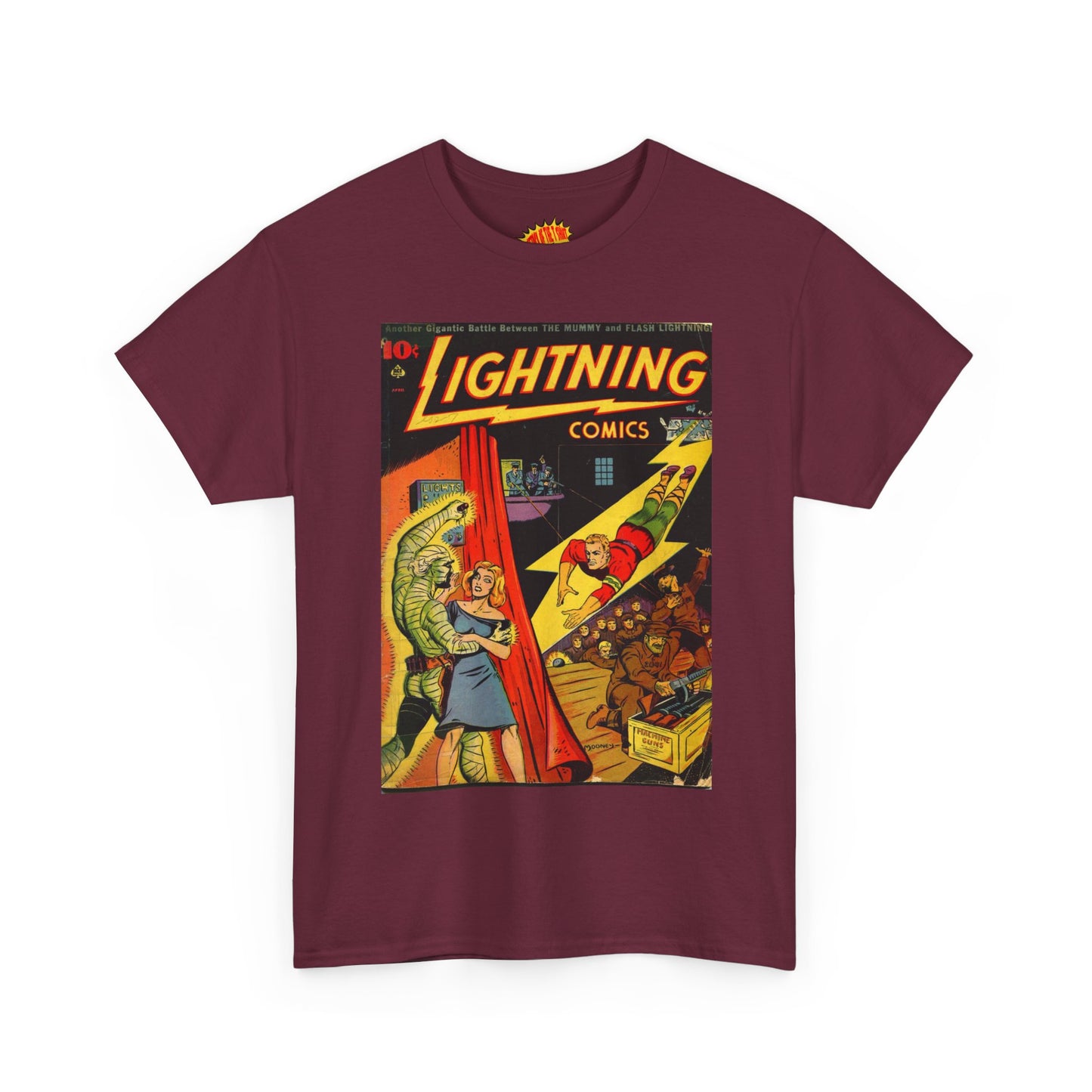 Lightning Comics April Comic Tee Shirt *Multiple Colors*