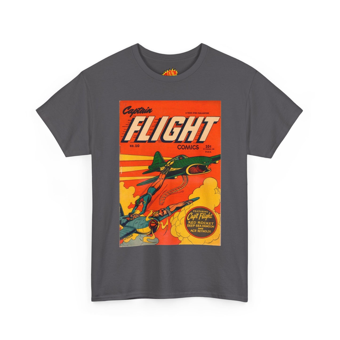 Captain Flight No. 10 Comic Tee Shirt *Multiple Colors*