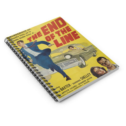 The End of the Line - Vintage Movie Poster Notebook
