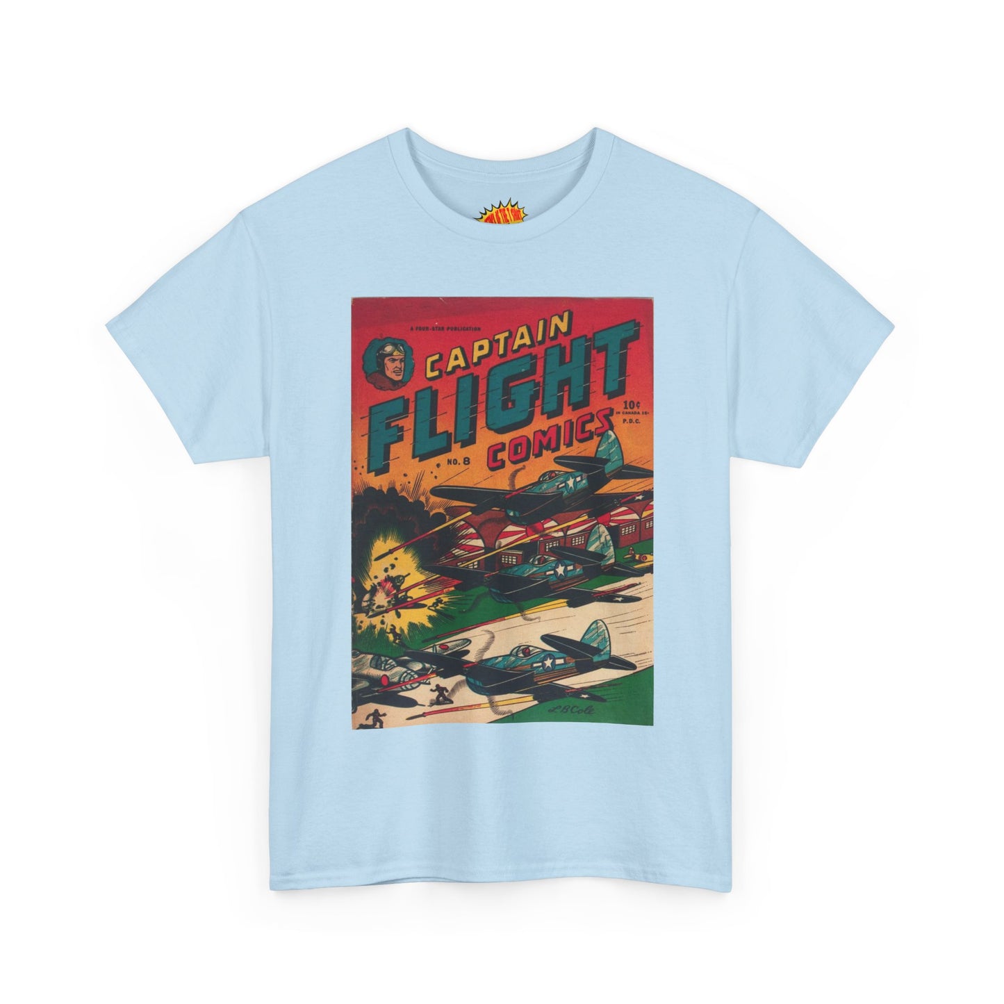 Captain Flight No. 8 Comic Tee Shirt *Multiple Colors*