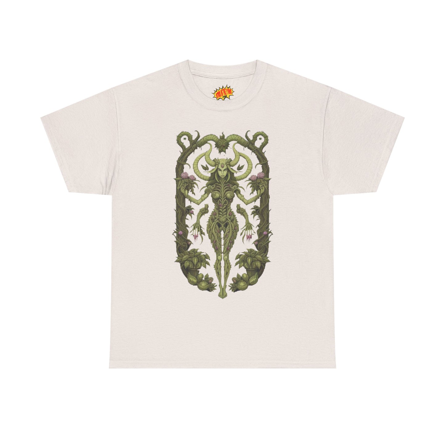 Dryad Flower Succubus Heavy Cotton Forest Dweller Tee Shirt *Multiple Colors*