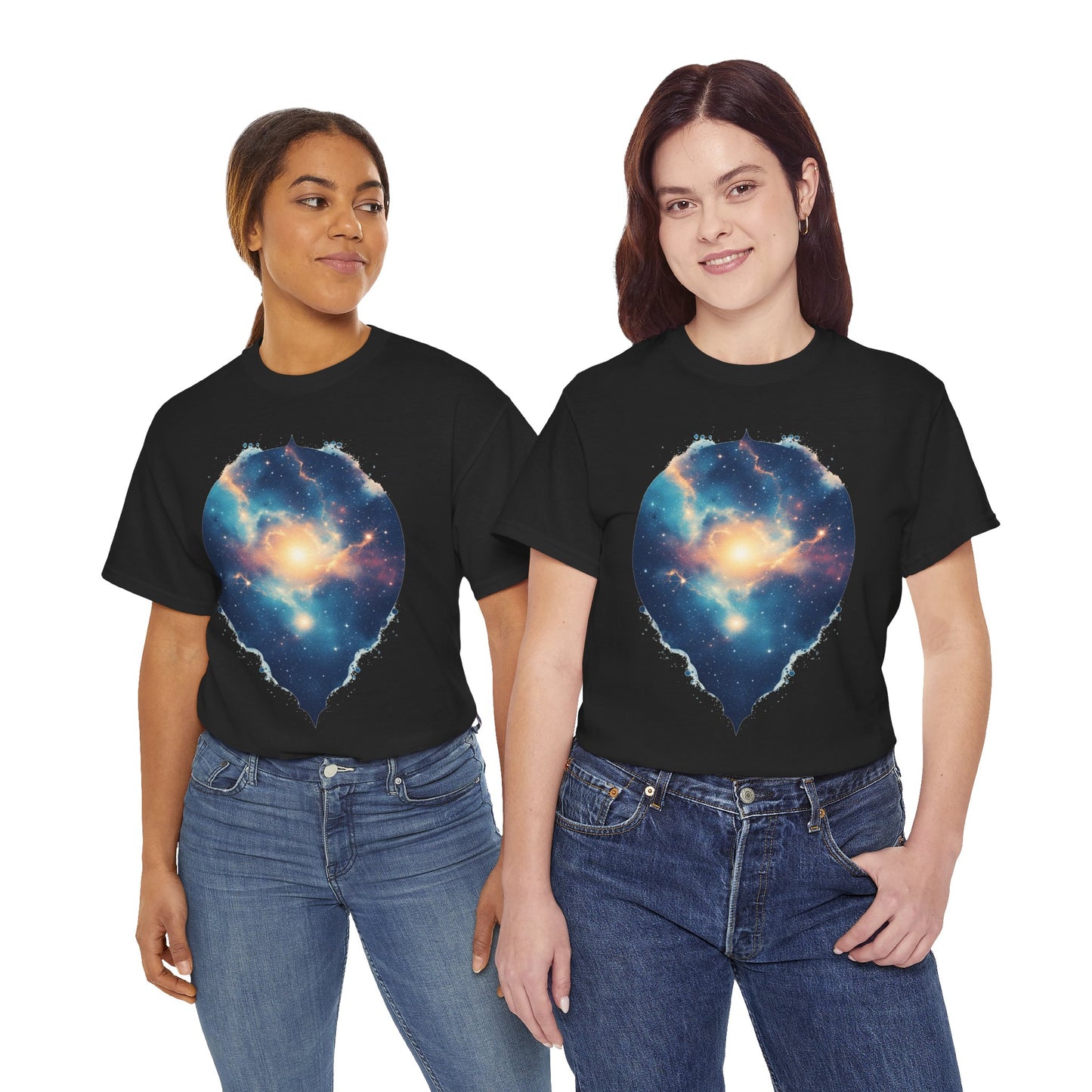 Nebula Graphic Space Art Tee Shirt *Multiple Colors*