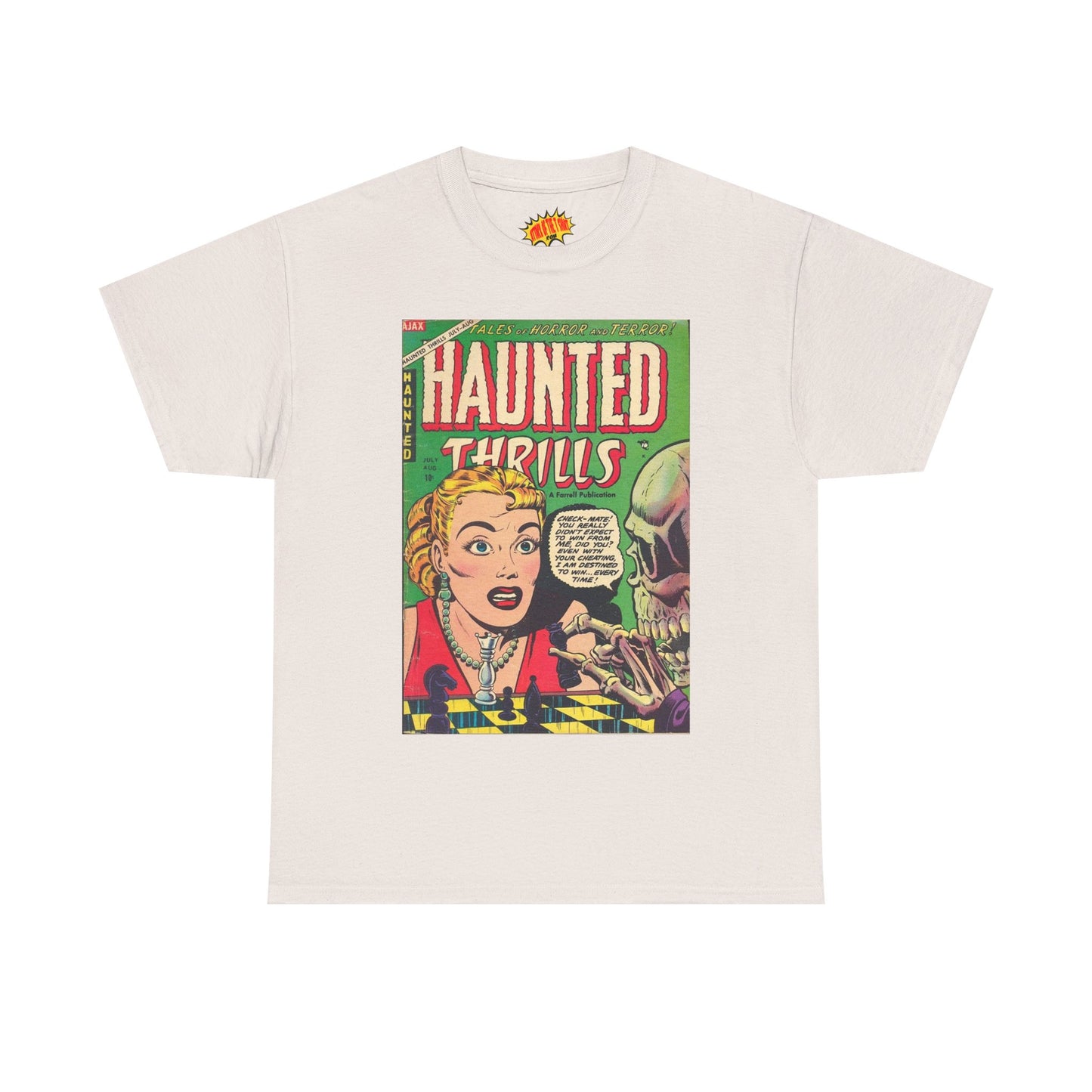 Haunted Thrills July - August Comic Tee Shirt *Multiple Colors*