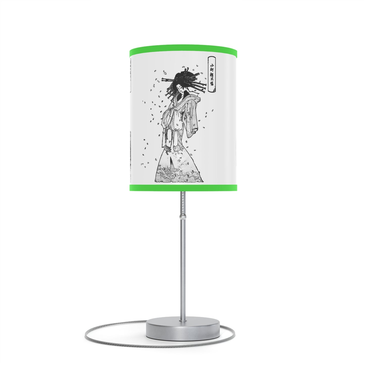 Japanese Woodcut Lamp