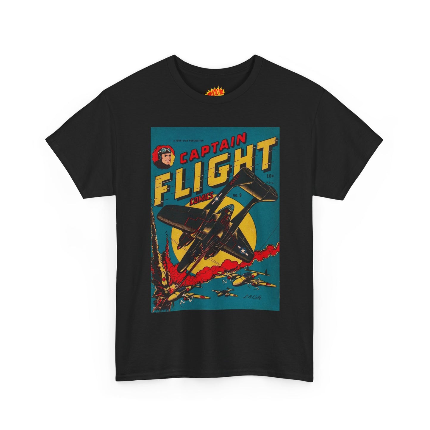 Captain Flight No. 9 Comic Tee Shirt *Multiple Colors*