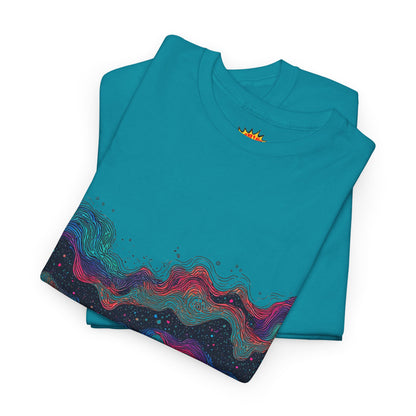 Nebula Space Art Graphic Tee Shirt