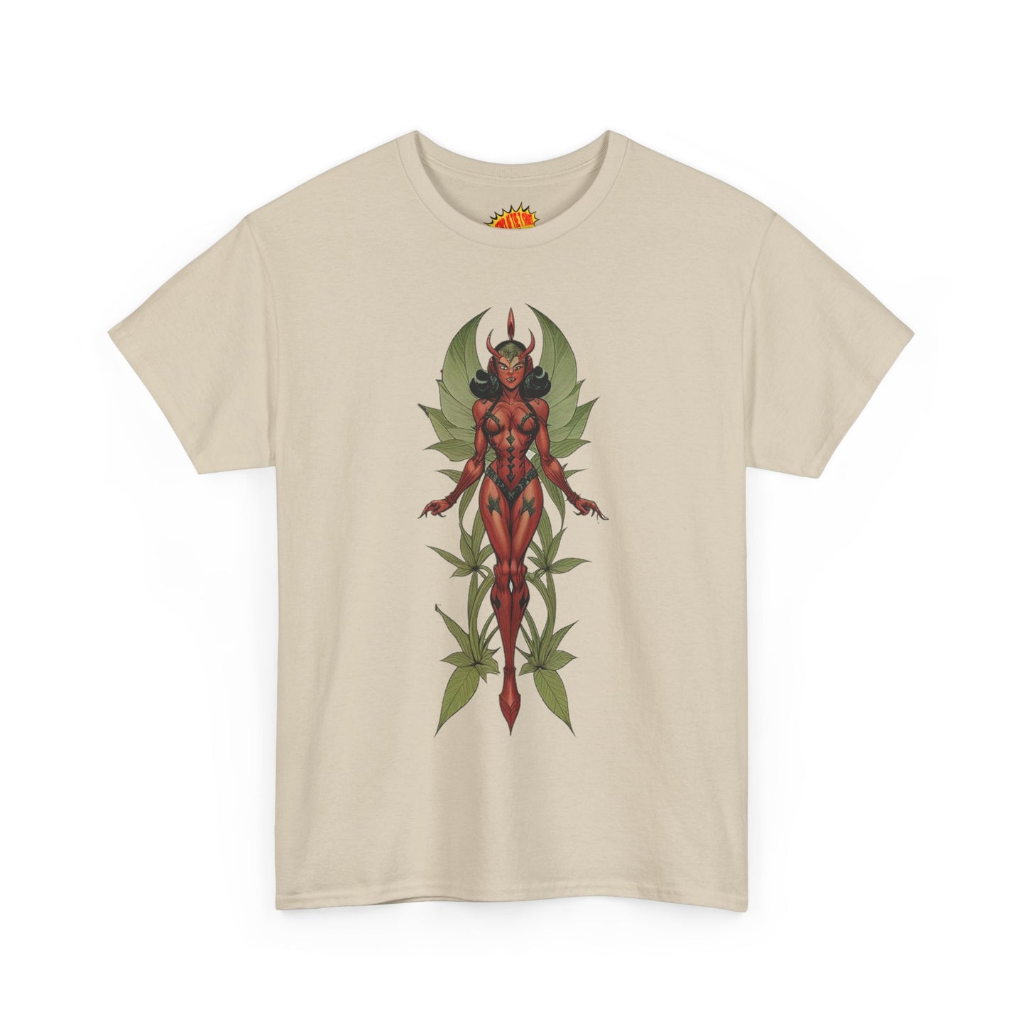Flower Succubus Woman Fantasy Nature T-Shirt *Multiple Colors*
