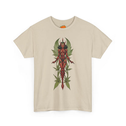 Flower Succubus Woman Fantasy Nature T-Shirt